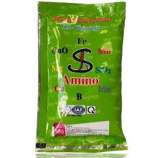 Phân bón lá cao cấp trung vi lượng tổng hợp amino - gói 50gr