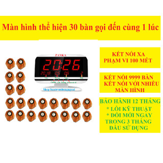 Chuông gọi phục vụ không dây dành cho nhà hàng, khách sạn, quán ăn CS-900, VP02