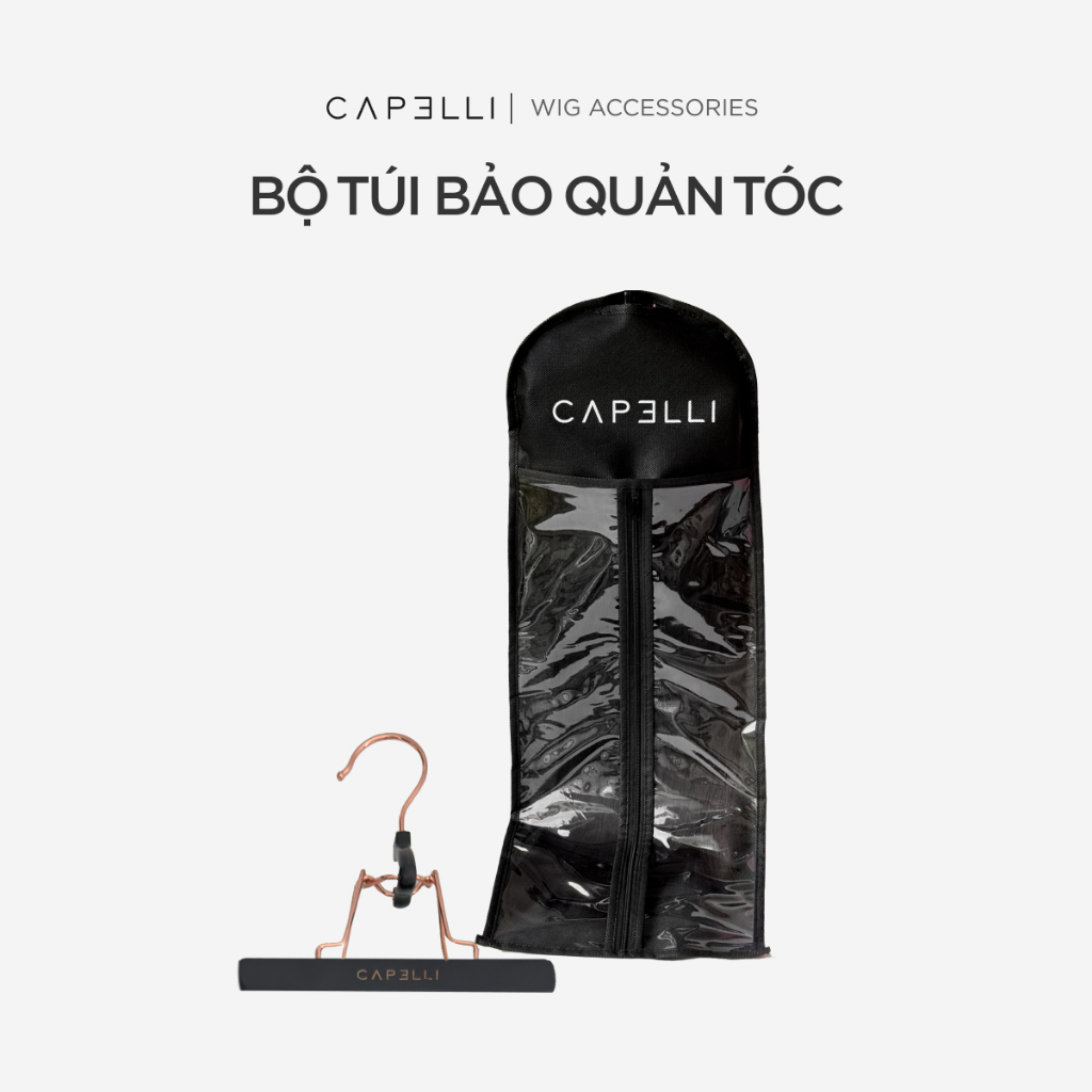Móc Treo Và Túi Bảo Quản Tóc Giả CAPELLI