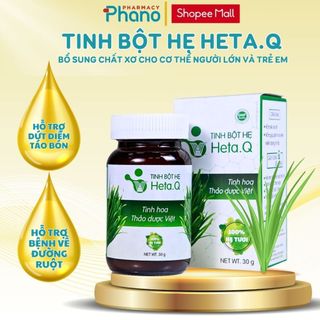 Tinh Bột Hẹ Heta Q Thảo Dược Việt Hỗ Trợ Cải Thiện Tình Trạng Táo Bón Hàng Chính Hãng