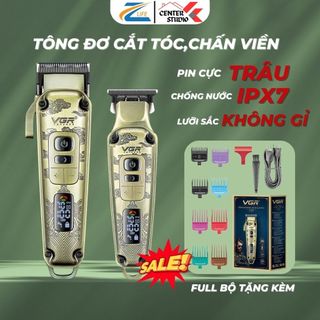 Tông đơ cắt tóc chấn viền VGR 005/901,Tông đơ cắt tóc cho gia đình người lớn trẻ em