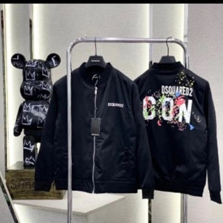 Áo bomber DSQUARED2 VẨY SƠN in sau lưng siêu đẹp-hàng 2 lớp.Áo gió DSQ hot nhất