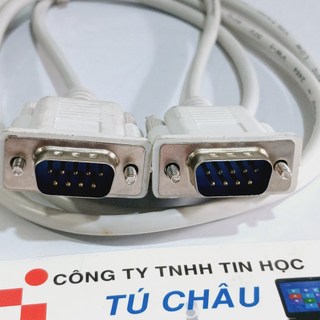 Cáp Com 9 (DB9): Cáp 2 đầu Com 9 Lổ (Cái) / Kim (Đực) / Cáp Link Com 9 (DB9)