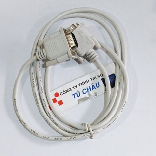 Cáp Com 9 (DB9): Cáp 2 đầu Com 9 Lổ (Cái) / Kim (Đực) / Cáp Link Com 9 (DB9)