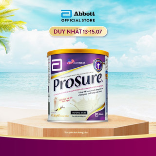 Sữa ProSure dành cho bệnh nhân ung thư, suy kiệt 380g
