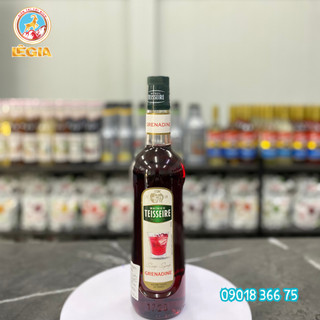 SYRUP TEISSEIRE LỰU GRENADINE 700ML (CÓ CHAI CHIẾT LẺ) - GRENADINE TEISSEIRE SYRUP