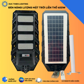 Đèn năng lượng mặt trời 180W có remote sáng liên tục chuyên công trình đèn đường, sân vườn, trụ cổng chống nước IP67