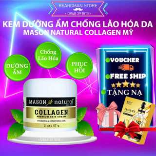 Kem dưỡng ẩm da collagen mason natural mỹ, chống lão hóa da