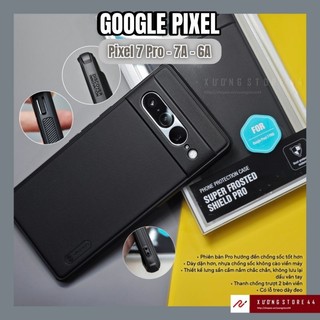 Ốp lưng sần Nillkin Super Frosted Shield Google Pixel 7 Pro, Pixel 7A, Pixel 6A
