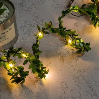 Dây lá kèm đèn Led Decor đa kích thước  - Jassi Decor