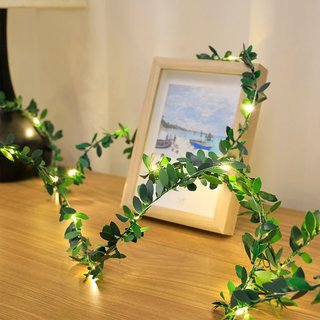 Dây lá kèm đèn Led Decor đa kích thước  - Jassi Decor