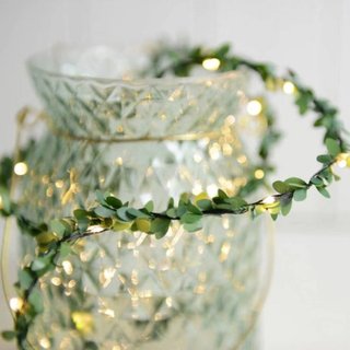 Dây lá kèm đèn Led Decor đa kích thước  - Jassi Decor