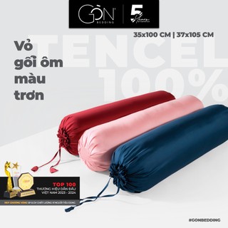 [Nhiều màu] Vỏ Gối Ôm Gòn Bedding Lụa Tencel 60s Cao Cấp Màu Trơn 37x105 cm