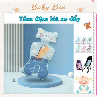 Tấm đệm lót xe đẩy cho bé cotton mềm mại, thoáng khí, phong cách Hàn Quốc, chất cotton, muslin cao cấp nhiều màu sắc
