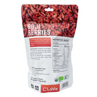 Kỷ tử hữu cơ C'LaVie 170g (34g x 5 gói)(date 04/04/2025)