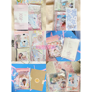 Box mix Seventeen xinh yêu sticker card des note