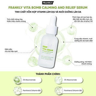 Tinh chất Frankly Serum 30ml