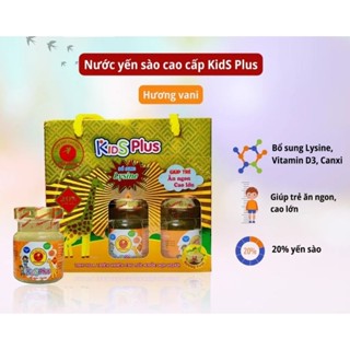 Lốc yến sào kids 20% - 39% yến dành cho các bé (lốc 6 hủ),