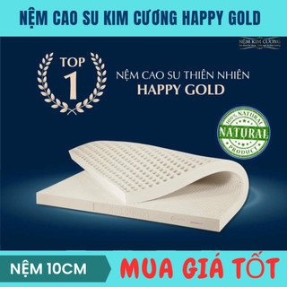 Nệm cao su kim cương happy gold 10cm