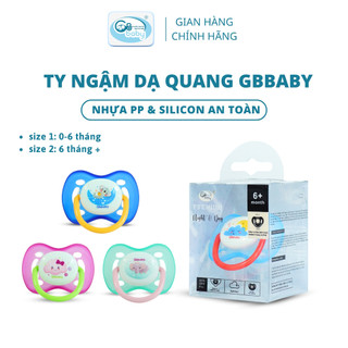 Ty ngậm phát sáng dạ quang cho bé Gbbaby,dành cho trẻ sơ sinh từ 0 tháng tuổi trở lên.