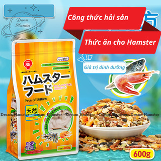 Thức ăn Hamster hải sản Pet's 88 - PE01 & PE02 - 300gr & 600gr