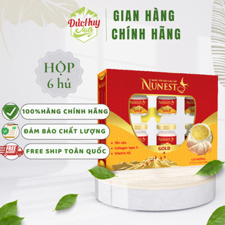 Hộp yến sào cao cấp có đường Nunest Gold (6 lọ x 70ml) _Duchuymilk