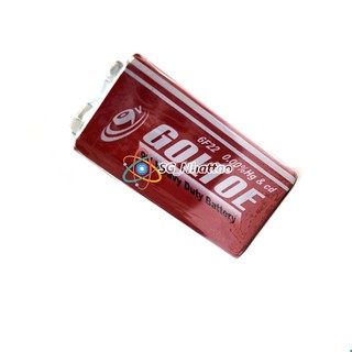Pin vuông 9V Goltoe 6F22 - loại tốt