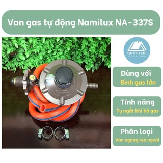 Van gas tự động Namilux NA 337S + Dây gas - [Khuyến mại 02 ốc xiết], Bảo hành 2 năm