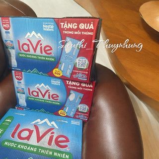 Thùng nước khoáng lavie 24 chai 500ml