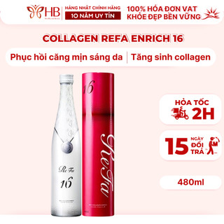Collagen Refa Enrich 16 nước uống collagen đẹp da ngừa lão hóa Nhật Bản 480ml