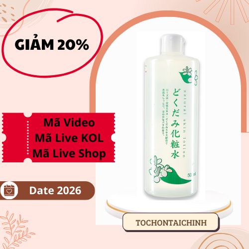 Lotion diếp cá Dokudami 500ml