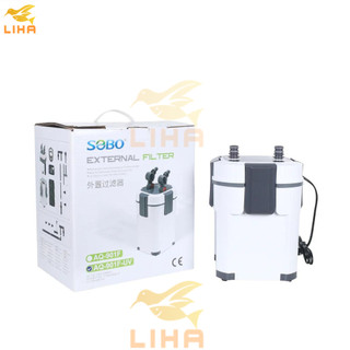 Lọc thùng sobo đèn uv kèm lọc váng aq-901f aq903f aq905f aq907f aq909f - bộ lọc ngoài cho bể cá, thủy sinh