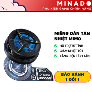 Miếng dán tản nhiệt điện thoại MIMO Thermal Pad - Miếng tản nhiệt hỗ trợ QUẠT TẢN NHIỆT từ tính sạc không dây Minado
