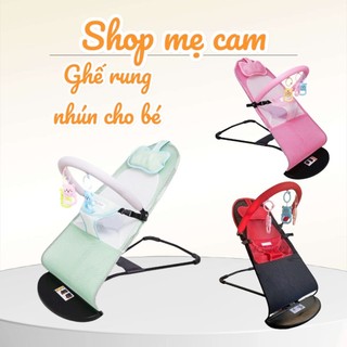 Ghế rung cho bé.Ghế nhún cho bé có thanh treo đồ chơi
