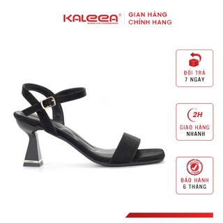 Kaleea - Giày Cao Gót Thiết Kế Quai Ngang Da Lì Đế Cao 7p - EUNN37