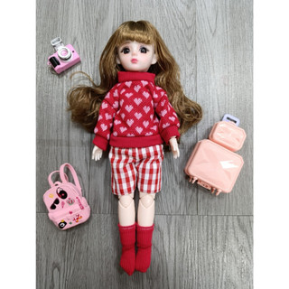 Các mẫu quần áo và váy thu đông  cho búp bê  30cm mập