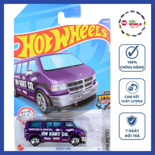 Xe mô hình hot wheels basic dodge van hct63.