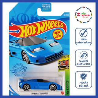 Xe mô hình hot wheels basic '94 bugatti eb110 ss grx25.