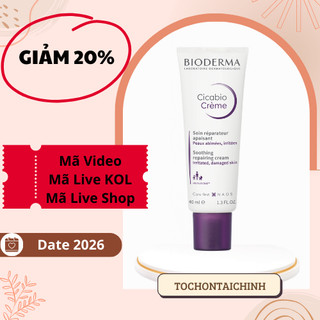 Kem dưỡng phục hồi da Bi0 Cicabi0 Crème