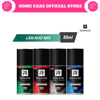 Lăn Khử Mùi ROMANO Hương Nước Hoa 50ml