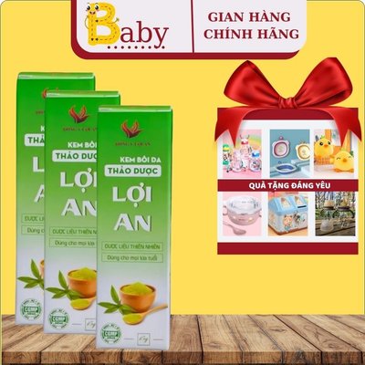 Kem Bôi Da Lợi An Cho Bé Yêu COMBO 3 Hộp