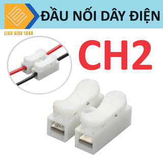 Đầu nối dây điện ch2 10a 220v 2 dây