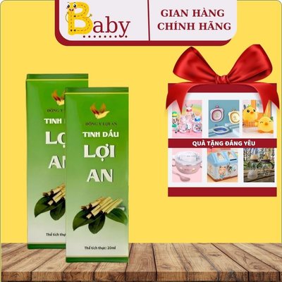 [COMBO2] Tinh Dầu Lợi An Bôi Ho Sổ Mũi Cho Bé - Date Mới _ Hàng Chuẩn