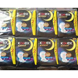 [ Tặng 2 miếng] Băng vệ sinh Kotex ban đêm Maxi Cánh 4 miếng 28cm