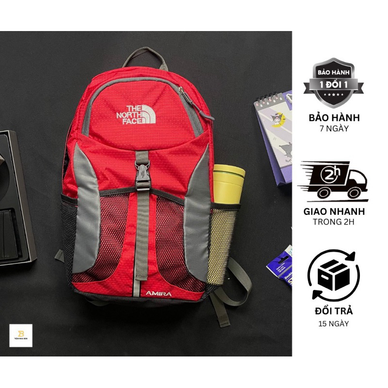 (KÈM QUÀ TẶNG) Balo thể thao The North Face Amira 15L Backpack nhỏ gọn dùng đạp xe,đi bơi,đi du lịch,túi du lịch.