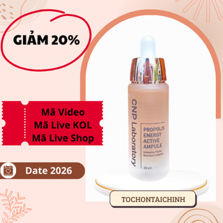 No box- tinh chất cnp laboratory propolis energy active ampule 30ml