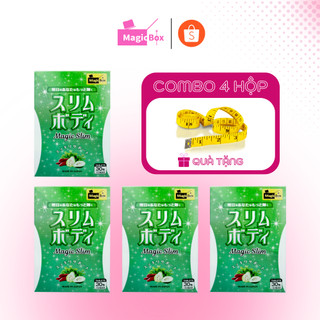 Combo 4 hộp giảm cân Magic Slim Nhật Bản