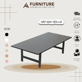 Bàn Ngồi Bệt Nhật 120x60x35, Bàn Gỗ Ngồi Thấp Đủ Màu Mới, Gỗ Mdf | Nội Thất Anh Hoàng