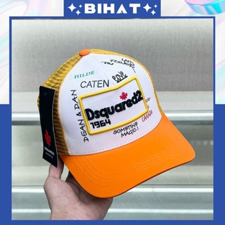 Mũ Lưỡi Trai DSQUARED2 Khoá Nút Thời Trang Nam Nữ, nón kết kaki phối lưới Dsquared2 thoáng mát MU212