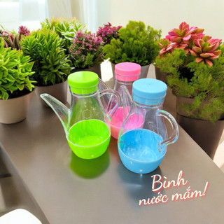 Bình nước mắm, bình đựng nước tương, bình gia vị để bàn